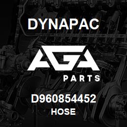 D960854452 Dynapac HOSE | AGA Parts