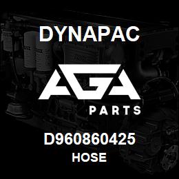 D960860425 Dynapac HOSE | AGA Parts