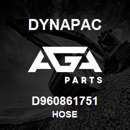 D960861751 Dynapac HOSE | AGA Parts