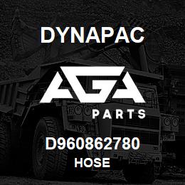 D960862780 Dynapac HOSE | AGA Parts