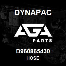 D960865430 Dynapac HOSE | AGA Parts