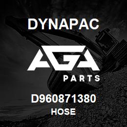 D960871380 Dynapac HOSE | AGA Parts