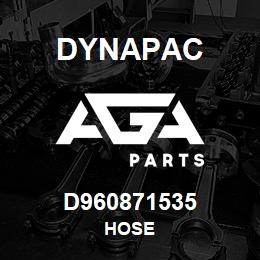 D960871535 Dynapac HOSE | AGA Parts