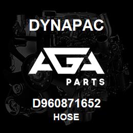 D960871652 Dynapac HOSE | AGA Parts