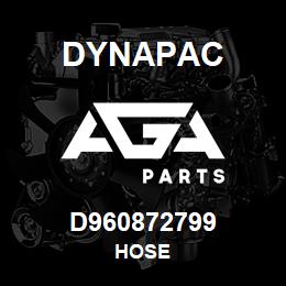 D960872799 Dynapac HOSE | AGA Parts