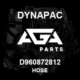 D960872812 Dynapac HOSE | AGA Parts