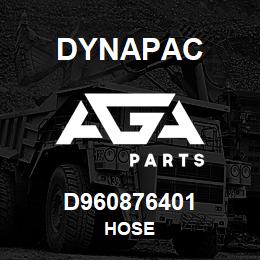 D960876401 Dynapac HOSE | AGA Parts