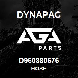 D960880676 Dynapac HOSE | AGA Parts