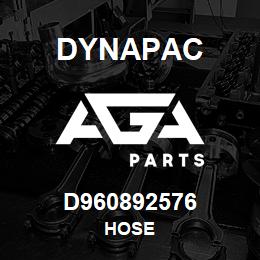 D960892576 Dynapac HOSE | AGA Parts