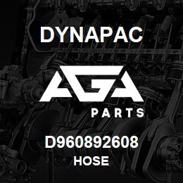 D960892608 Dynapac HOSE | AGA Parts