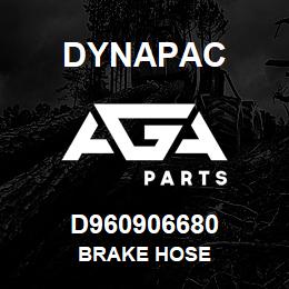 D960906680 Dynapac BRAKE HOSE | AGA Parts