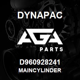 D960928241 Dynapac MAINCYLINDER | AGA Parts