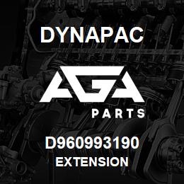 D960993190 Dynapac EXTENSION | AGA Parts