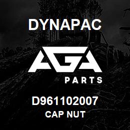 D961102007 Dynapac CAP NUT | AGA Parts