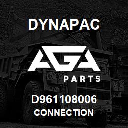 D961108006 Dynapac CONNECTION | AGA Parts