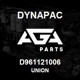 D961121006 Dynapac UNION | AGA Parts