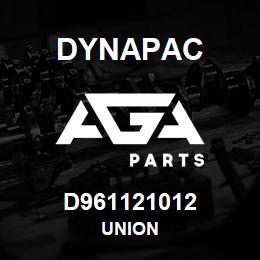 D961121012 Dynapac UNION | AGA Parts