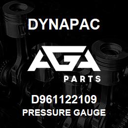 D961122109 Dynapac PRESSURE GAUGE | AGA Parts