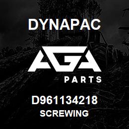 D961134218 Dynapac SCREWING | AGA Parts