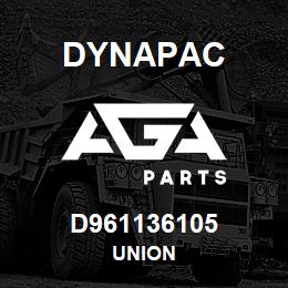 D961136105 Dynapac UNION | AGA Parts