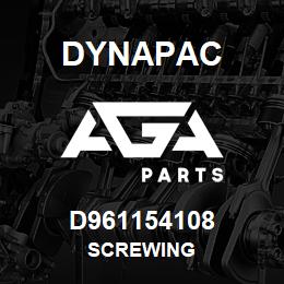 D961154108 Dynapac SCREWING | AGA Parts