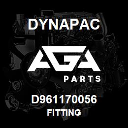 D961170056 Dynapac FITTING | AGA Parts