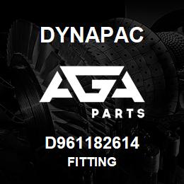 D961182614 Dynapac FITTING | AGA Parts