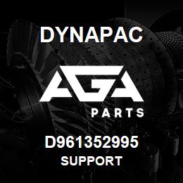 D961352995 Dynapac SUPPORT | AGA Parts