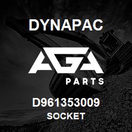 D961353009 Dynapac SOCKET | AGA Parts