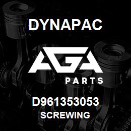 D961353053 Dynapac SCREWING | AGA Parts