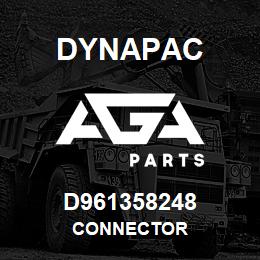 D961358248 Dynapac CONNECTOR | AGA Parts