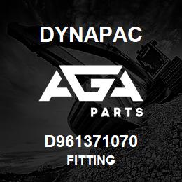 D961371070 Dynapac FITTING | AGA Parts