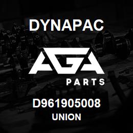 D961905008 Dynapac UNION | AGA Parts