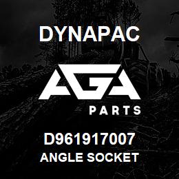 D961917007 Dynapac ANGLE SOCKET | AGA Parts