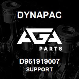 D961919007 Dynapac SUPPORT | AGA Parts