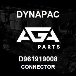 D961919008 Dynapac CONNECTOR | AGA Parts