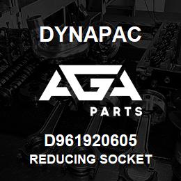 D961920605 Dynapac REDUCING SOCKET | AGA Parts