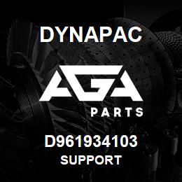 D961934103 Dynapac SUPPORT | AGA Parts