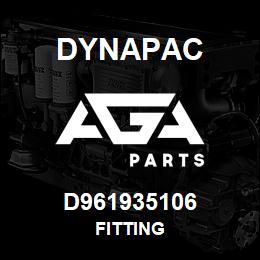 D961935106 Dynapac FITTING | AGA Parts