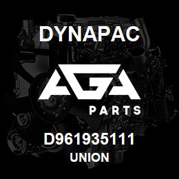 D961935111 Dynapac UNION | AGA Parts