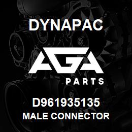 D961935135 Dynapac MALE CONNECTOR | AGA Parts