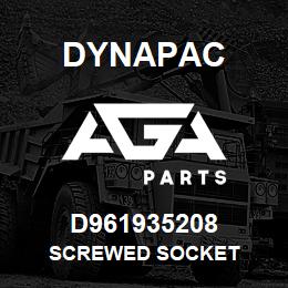 D961935208 Dynapac SCREWED SOCKET | AGA Parts