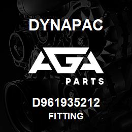 D961935212 Dynapac FITTING | AGA Parts