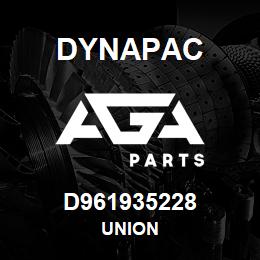 D961935228 Dynapac UNION | AGA Parts