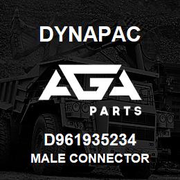 D961935234 Dynapac MALE CONNECTOR | AGA Parts