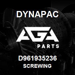 D961935236 Dynapac SCREWING | AGA Parts