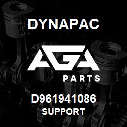 D961941086 Dynapac SUPPORT | AGA Parts