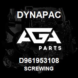 D961953108 Dynapac SCREWING | AGA Parts