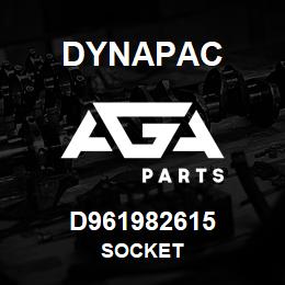 D961982615 Dynapac SOCKET | AGA Parts