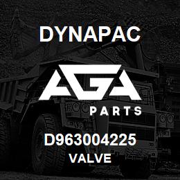 D963004225 Dynapac VALVE | AGA Parts